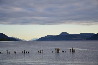 End of the Loch Ness.
